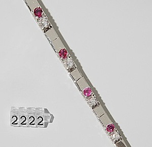 Schuler Auktionen AG - Rubin-Brillant-Bracelet