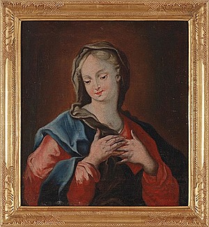Schuler Auktionen AG - Andachtsbild "Hl. Maria"
