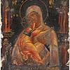 Schuler Auktionen AG - Gottesmutter von Vladimir mit Silberoklad