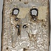 Schuler Auktionen AG - Erzengel Michael und Gabriel mit Silberoklad