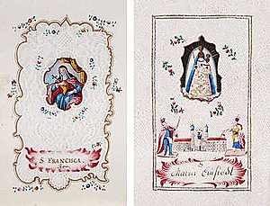 Schuler Auktionen AG - Lot: 2 Papier-Spitzenbilder