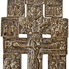 Schuler Auktionen AG - Metallikone "Erweitertes Hauskreuz"