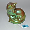 Schuler Auktionen AG - Tierfigur: Sitzender Fuchs, Zsolnay, Pecs, 20.Jh.