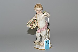 Schuler Auktionen AG - Figur: "Der Frühling", Meissen, Ende 19.Jh.
