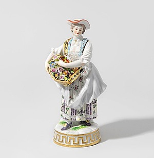 Schuler Auktionen AG - Figur: Gärtnerin, Meissen