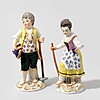 Schuler Auktionen AG - Figurenpaar: Gärtnerkinder, Meissen