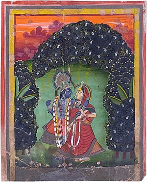 Schuler Auktionen AG - Miniatur von Radha und Krishna