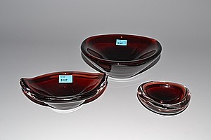 Schuler Auktionen AG - Lot: 3 Schalen, Orrefors, Schweden