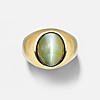 Schuler Auktionen AG - Chrysoberyll-Katzenauge-Ring
