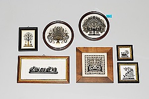 Schuler Auktionen AG - Lot: 7 kleine Scherenschnittbilder