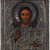 Schuler Auktionen AG - Christus Pantokrator mit Silberoklad