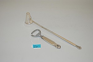 Schuler Auktionen AG - Lot: Flaschenöffner und Löschhut, Georg Jensen