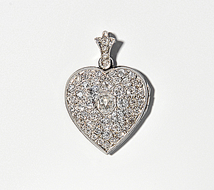 Schuler Auktionen AG - Diamant-Herz-Médaillon