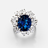 Schuler Auktionen AG - Saphir-Diamant-Ring