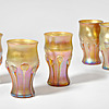 Schuler Auktionen AG - 6 Becher, Louis Comfort Tiffany