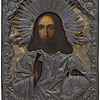 Schuler Auktionen AG - Christus Pantokrator mit Silberoklad