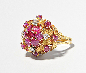 Schuler Auktionen AG - Rubin-Brillant-Ring