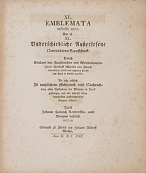 Schuler Auktionen AG - Rordorff, Johann Heinrich/ Murer, Christoph