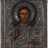 Schuler Auktionen AG - Christus Pantokrator mit Silberoklad