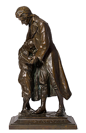 Schuler Auktionen AG - Figur "Johann Heinrich Pestalozzi"