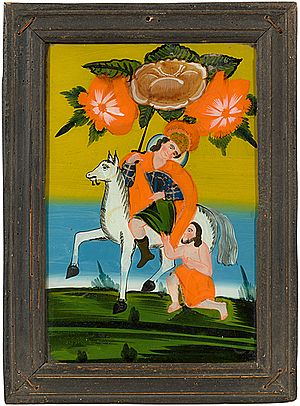 Schuler Auktionen AG - Hinterglasbild