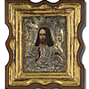Schuler Auktionen AG - Christus Pantokrator mit Silberoklad in Kiyot