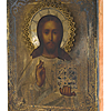 Schuler Auktionen AG - Christus Pantokrator mit Silberoklad in Kiyot