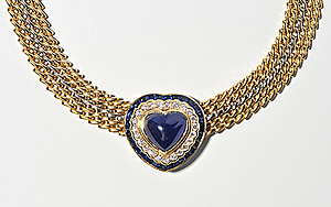 Schuler Auktionen AG - Saphir-Gold-Collier