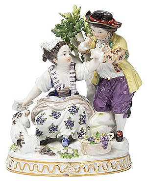 Schuler Auktionen AG - Kindergruppe "Der Sommer", Meissen