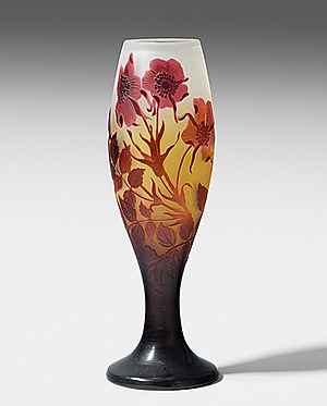 Schuler Auktionen AG - Vase, Emile Gallé.