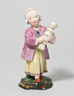 Schuler Auktionen AG - Mädchen mit Wickelpuppe, Höchst