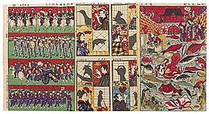 Schuler Auktionen AG - Leporello: Buchillustrationen von Adachi Ginkô (1853–1902) und Farbholzschnitte von Kaika-e und Genremalerei