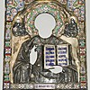 Schuler Auktionen AG - Hl. Nikolaus mit emailliertem Silberoklad