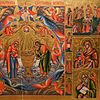 Schuler Auktionen AG - Erweiterte "Lamm Gottes"-Ikone