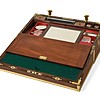 Schuler Auktionen AG - Reise-Schreibschatulle mit Necessaire