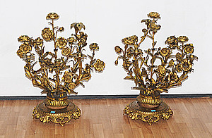 Schuler Auktionen AG - 1 Paar Blumenleuchter