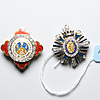 Schuler Auktionen AG - 2 Diamant-Email-Knöpfe