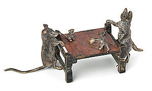 Schuler Auktionen AG - Tierfigurengruppe: Katzen und Mäuse