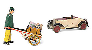 Schuler Auktionen AG - Stock-Figur "Dienstmann"