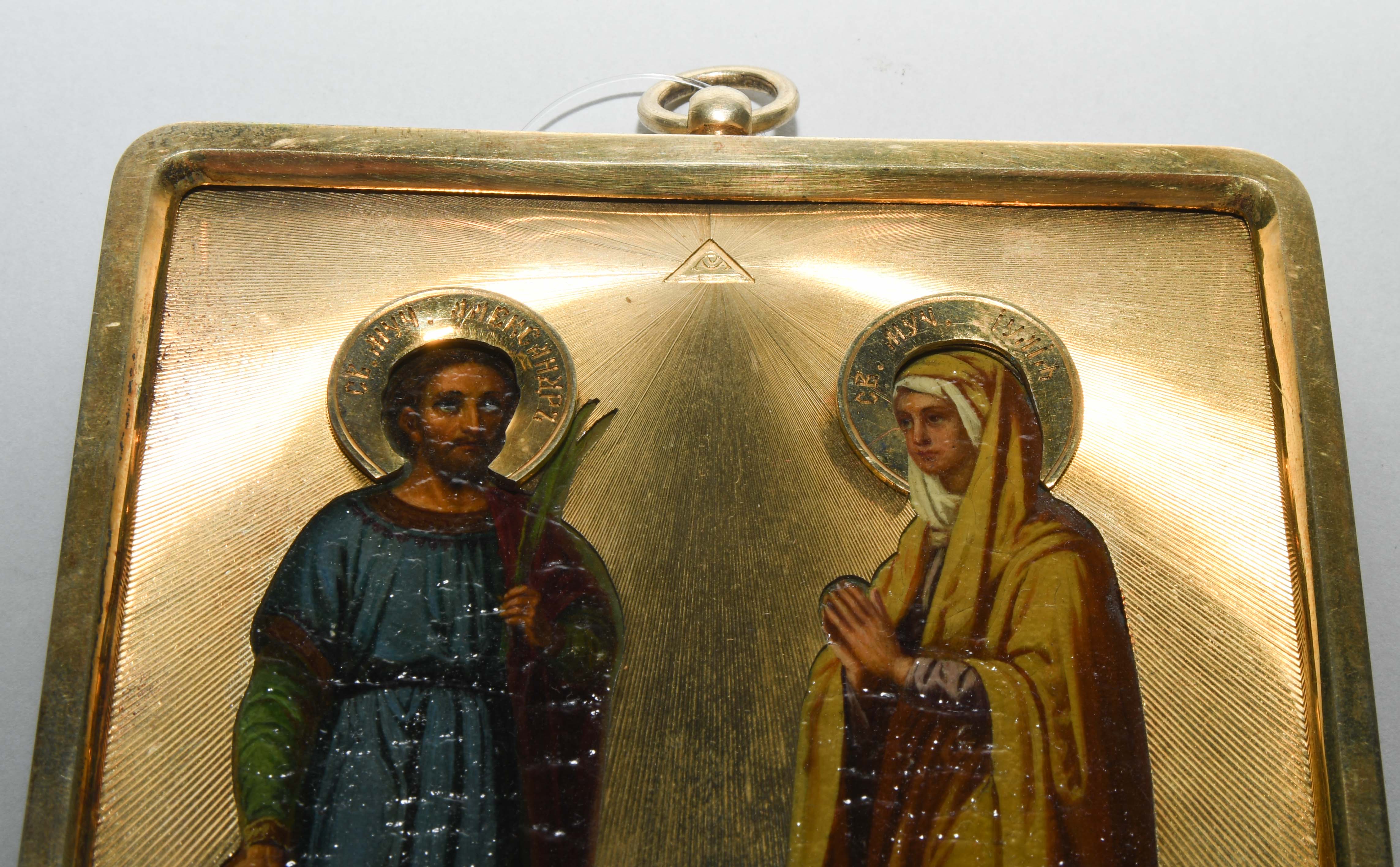 Hll. Alexander und Julia mit Silberoklad - Schuler Auktionen Zürich