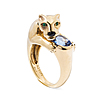 Schuler Auktionen AG - Cartier Saphir-Smaragd-Email-Ring