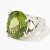 Schuler Auktionen AG - Peridot-Brillant-Ring