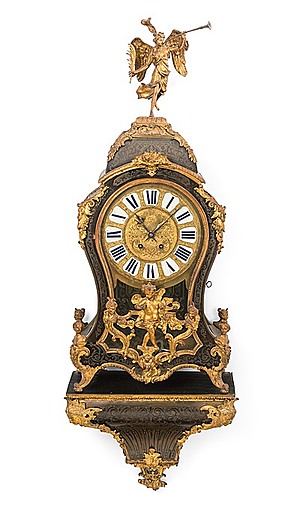 Schuler Auktionen AG - Grosse Boullependule mit Sockel