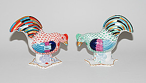 Schuler Auktionen AG - 2 Hühner, Herend