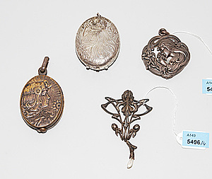 Schuler Auktionen AG - Lot: Jugendstil-Schmuck