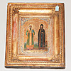 Schuler Auktionen AG - Heiligenikone mit Rahmen