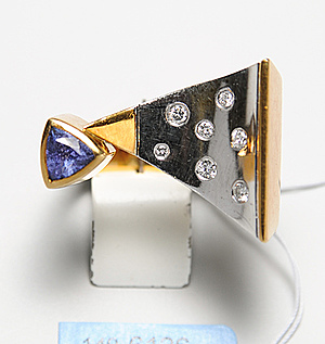 Schuler Auktionen AG - Tansanit-Brillant-Ring