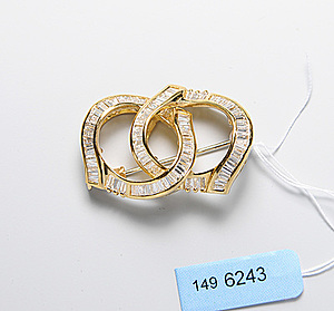 Schuler Auktionen AG - Diamant-Brosche