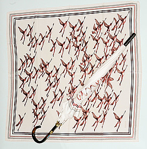 Schuler Auktionen AG - Bally, Foulard und Regenschirm "Flamingos"