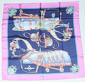 Schuler Auktionen AG - Hermès, Carré "Harnais de Cour"